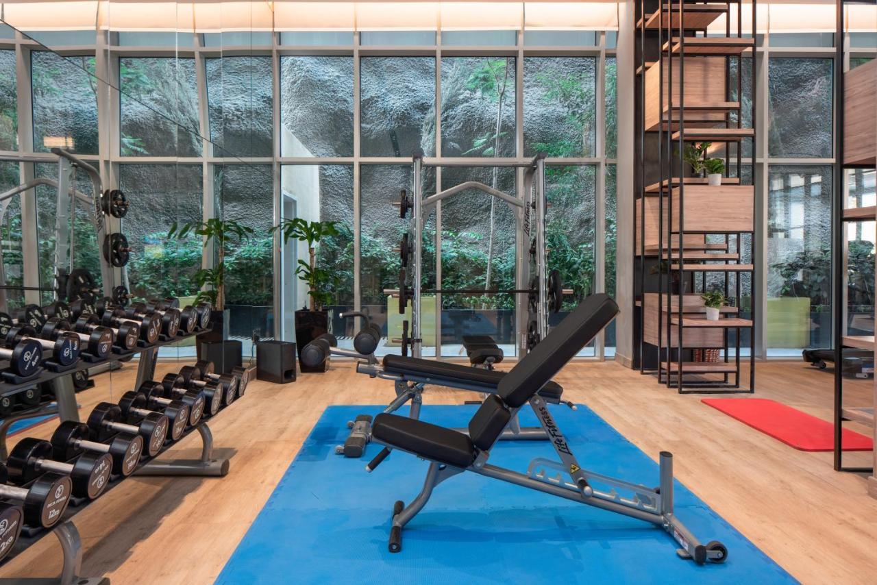 Citadines Abha Aparthotel Eksteriør bilde The gym at the hotel